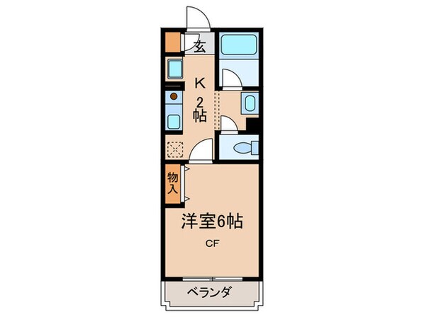 ア－バンベルテの物件間取画像